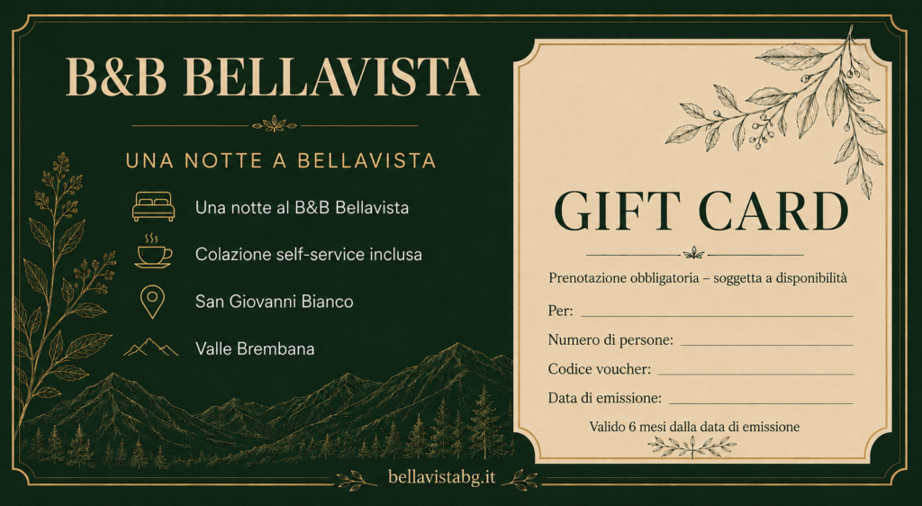 gift notte b&b
